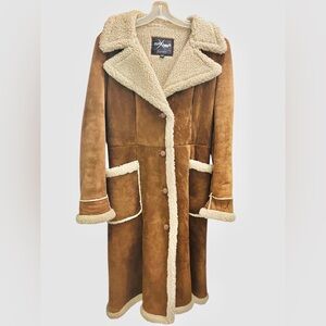 Vintage Wilsons Leather Maxima Long Suede Coat